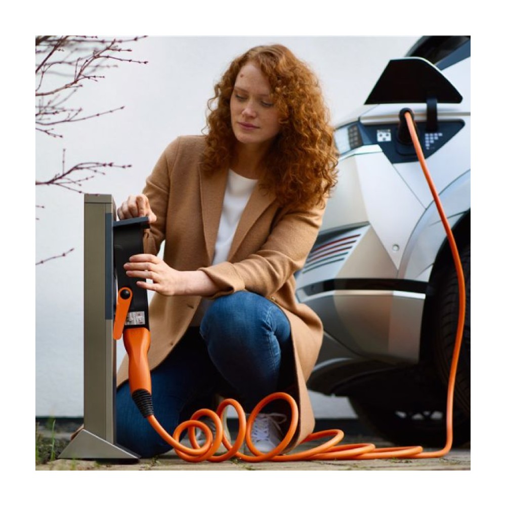 LAPP Helix spiralinis Type 2 – Type 2, 11 kW — vaizdas 3 — elektromobilio įkrovimo kabelis